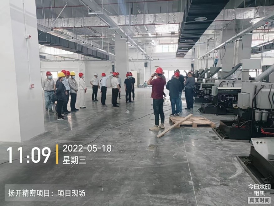 扬州领益精密功能件产业载体项目——部分厂房先行交付